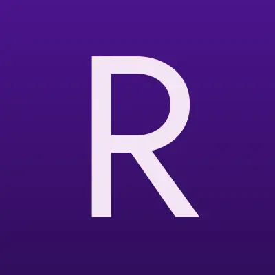 RuNail, магазин товаров для ногтевого сервиса, лого-визитка